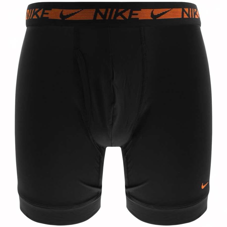 Alternative Image for ProductNike Flex Micro 3 Pack Boxer Shorts Black2